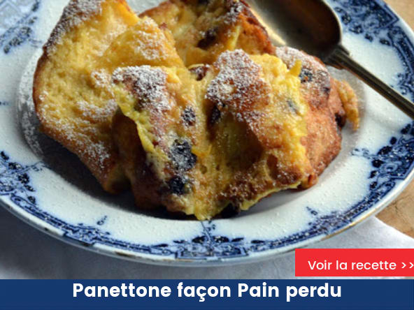 Panettone façon Pain perdu